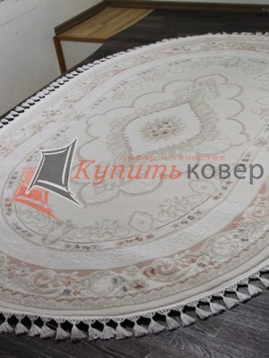 Ковер HUNKAR 07928a pink-pink-oval Ковер HUNKAR 07928a pink-pink-oval