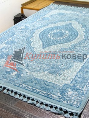 Ковер HUNKAR 07931t blue-blue Ковер HUNKAR 07931t blue-blue