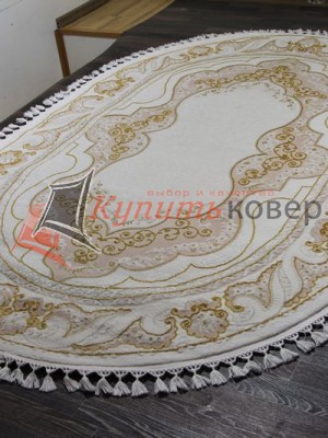Ковер HUNKAR 08075p pink-gold-oval Ковер HUNKAR 08075p pink-gold-oval