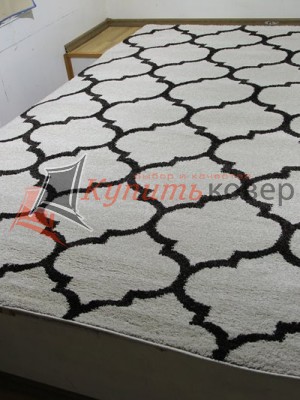 Ковер на пол PLATINUM T693 CREAM-ROWN Ковер на пол PLATINUM T693 CREAM-ROWN