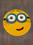 Ковер SMILE NC13 — YELLOW — Круг Ковер SMILE NC13 — YELLOW — Круг