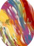 CRYSTAL 2948 MULTICOLOR OVAL CRYSTAL 2948 MULTICOLOR OVAL