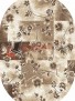 VALENCIA DELUXE D335 CREAM-BROWN oval VALENCIA DELUXE D335 CREAM-BROWN oval