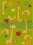 Ковер FUNKY Giraffe a lime Ковер FUNKY Giraffe a lime