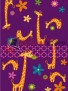 Ковер FUNKY Giraffe a violet Ковер FUNKY Giraffe a violet
