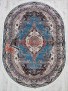 Ковер Abrishim 36318A OVAL BLUE / BLUE Ковер Abrishim 36318A OVAL BLUE / BLUE
