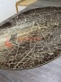 SUNRISE D461 -GRAY-BEIGE OVAL