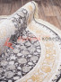 Ковер FARSI 1200 G142 — DARK GRAY — Круг Ковер FARSI 1200 G142 — DARK GRAY — Круг