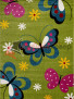 Детский ковер RIO 0772 — GREEN Детский ковер RIO 0772 — GREEN