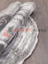 Ковер SAFIR 00843G — GREY / GREY — Круг Ковер SAFIR 00843G — GREY / GREY — Круг
