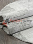 Ковер на пол SIRIUS F190 — CREAM-GRAY — Овал Ковер на пол SIRIUS F190 — CREAM-GRAY — Овал