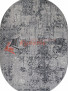 Ковер PALERMO F281 — DARK GRAY — Овал Ковер PALERMO F281 — DARK GRAY — Овал