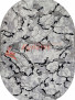 Ковер PALERMO F289 — DARK GRAY — Овал Ковер PALERMO F289 — DARK GRAY — Овал