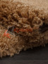 SHAGGY ULTRA S600 — DARK BEIGE OVAL SHAGGY ULTRA S600 — DARK BEIGE OVAL
